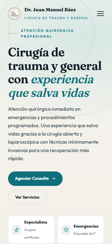 Versión móvil de Dr. Juan Manuel Báez