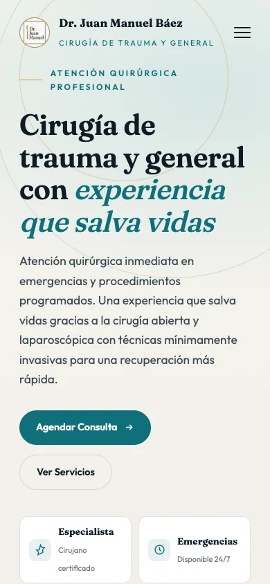 Versión móvil de Dr. Juan Manuel Báez